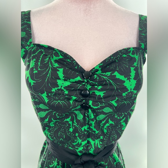 EUC Chicstar Ruffle Sleeve Flare Dress - Picture 9 of 12